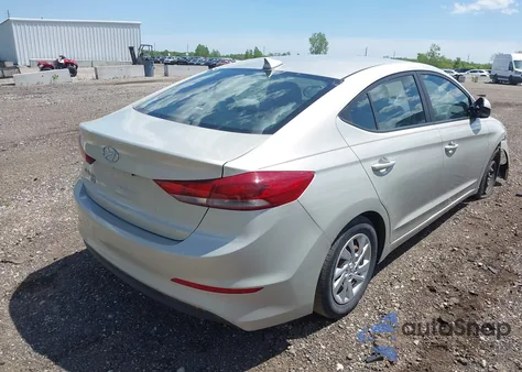 2017 Hyundai Elantra Se from USA, damaged, VIN 5NPD74LF0HH100859